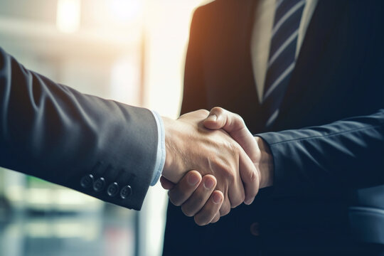 Close Up of Two People Shaking Hands While Selling Insurance on a Dark Background - High Quality Upload from Shutterstock, iStock, Stock Photo and Other Stock Image Sites