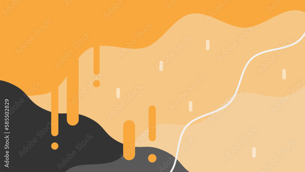 Poster dynamic fluid wave abstract background