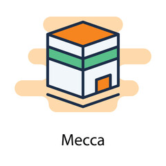 Mecca icon. Suitable for Web Page, Mobile App, UI, UX and GUI design.