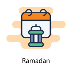 Ramadan icon. Suitable for Web Page, Mobile App, UI, UX and GUI design.