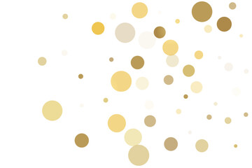 Gold glitter confetti, great design for any purpose. Party decor.