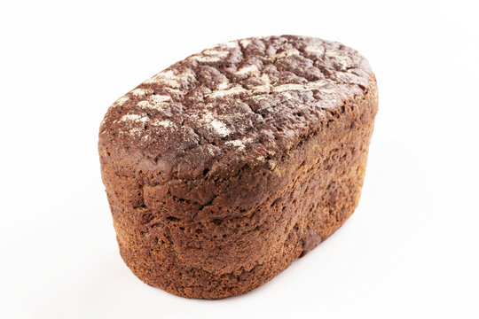 Home bread in the form of a brick