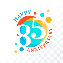 85th Anniversary emblem.