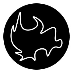 Fototapeta premium horn icon