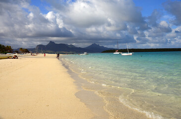 Pointe D’Esny - Paradise Beach, South East Coast of Mauritius, picturesque, tropical paradise...