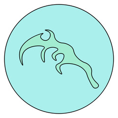 Obraz premium horn icon