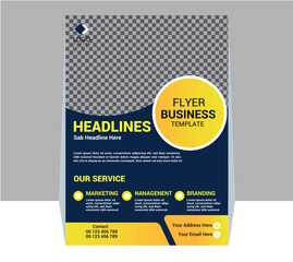 Corporate Business a4 vector Flyer Design for Company promotion poster brochure or brochure cover layout,annual report,and advertise.