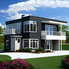 Modular homes exterior designs of modern architecture