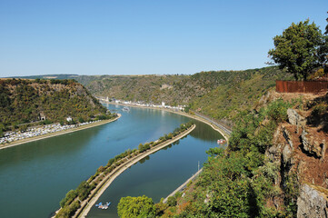 Mittelrheintal an der Loreley