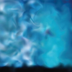Obraz premium abstract fuzzy background of blurred white, gray and blue curves 