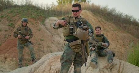 group of young people enjoy spending time, resting after war game free time spare time lifestyle