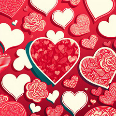 Valentines Day Heart Shaped Backgrounds