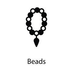 Beads icon. Suitable for Web Page, Mobile App, UI, UX and GUI design.