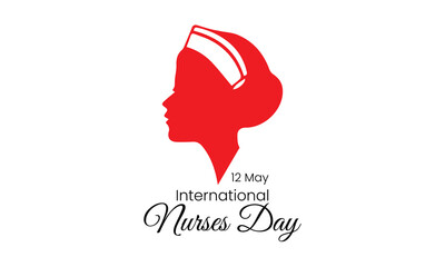 international nurse day, campaign, healthcare, vector illustration