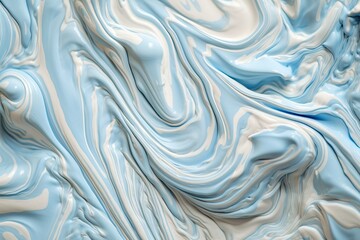  a blue and white background with a wavy design on it.  generative ai