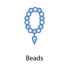 Beads icon. Suitable for Web Page, Mobile App, UI, UX and GUI design.