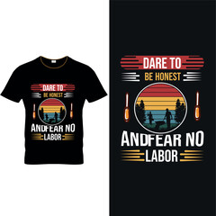 Labor day custom t shirt design