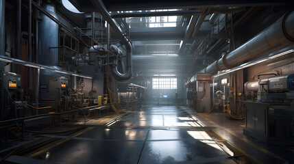 Industrial plant technologies. Generative AI