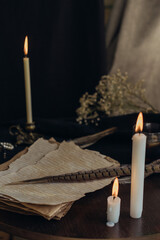 working space of the novel writer