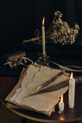 working space of the novel writer
