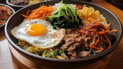 Korean bibimbap