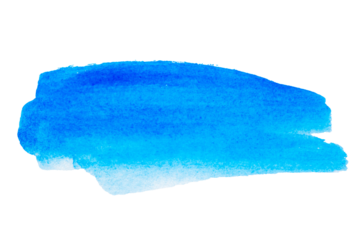 Light blue brush stroke hand draw