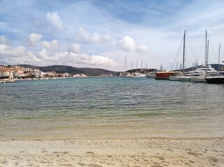 Obraz premium boats in the harbor