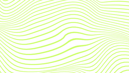 Abstract green color lines wave pattern texture background. Use for graphic design about fashion cosmetic food and drink business concept.