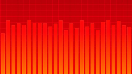Abstract graph chart of stock market trade background.