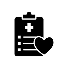 Medical checkup icon vector design templates