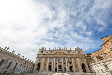 Basilica church of Saint Peter (San Pietro), Rome, Italy