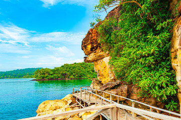 Ream National Park,  a national park of Cambodia located near the city of Sihanoukville in...