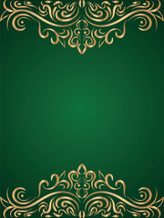 modern and luxury floral ornamental background for invitation and other work.