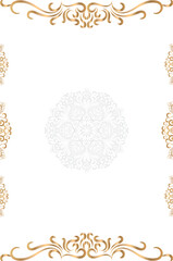 modern and luxury floral ornamental background for invitation and other work.