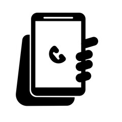 Call for emergency help icons elements.