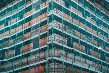 Fototapeta premium Restoration of a Roman palace