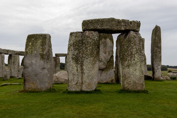 Close up of Stonehenge monument