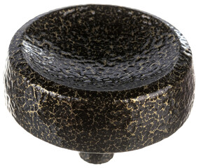 black and white bowl