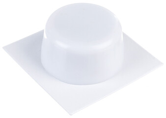 white cosmetic container