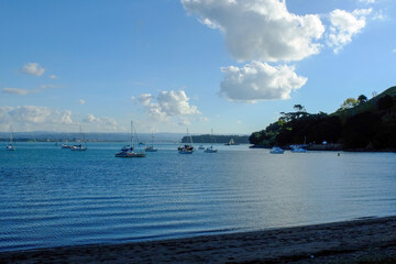 Obraz premium boats in the bay
