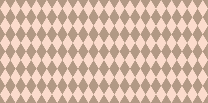 beige rhombus print vector