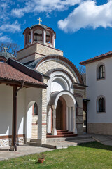 Fototapeta na wymiar Orthodox Divotino Monastery dedicated to Holy Trinity, Bulgaria