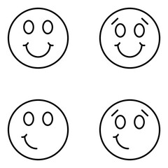Emoji Vector Line Icons