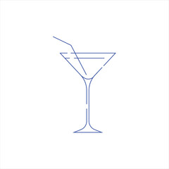 Neon Cocktail Glasses