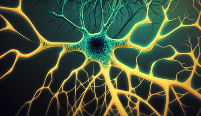 A Maze of Neurons Pattern