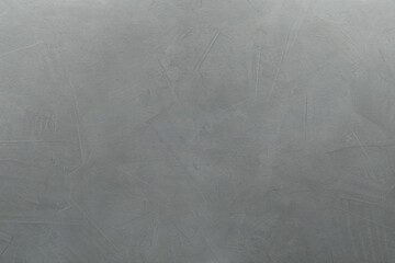 Naklejka premium Light gray textured surface as background, top view