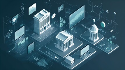 Revolutionizing Finance: Open Banking and the Future of Financial Services in 8K created with generative ai technology