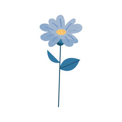Obraz premium blue flower garden