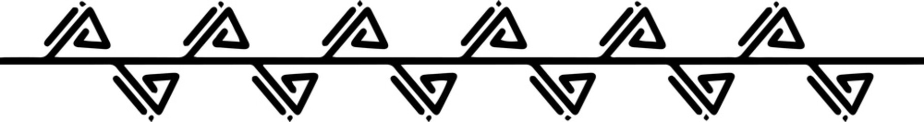 Ethnic Hand Drawn Hipster Scribble Element
