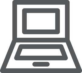 ミニミニアイコン　ノートパソコン